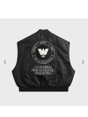 Willy Chavarria Black Reversible Vest